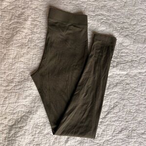 Ribbed Leggings by Old Navy—Olive Green
